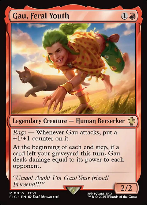 Gau, Feral Youth