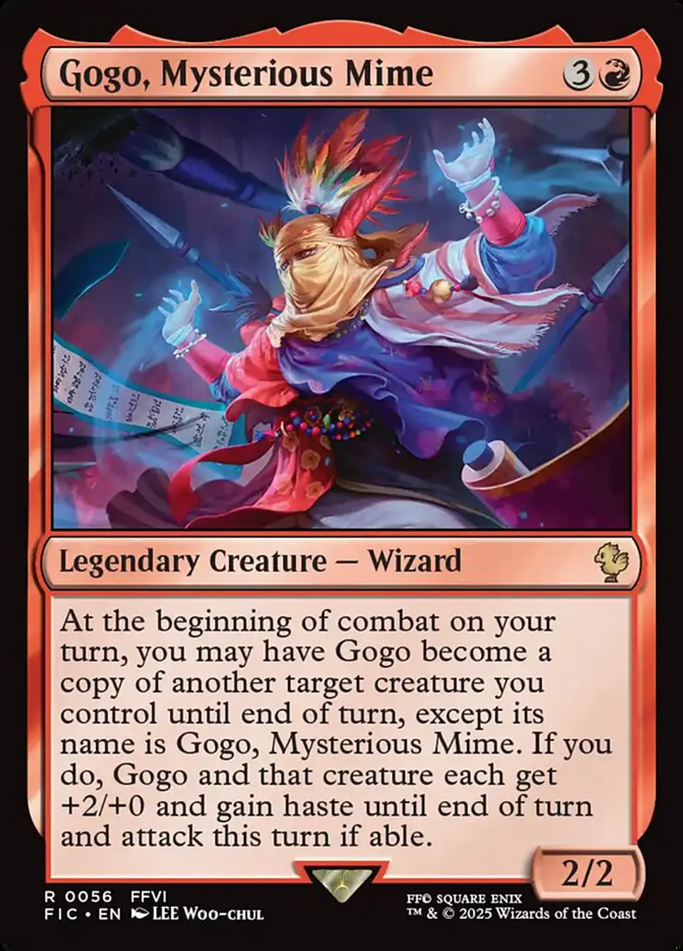 Gogo, Mysterious Mime 1