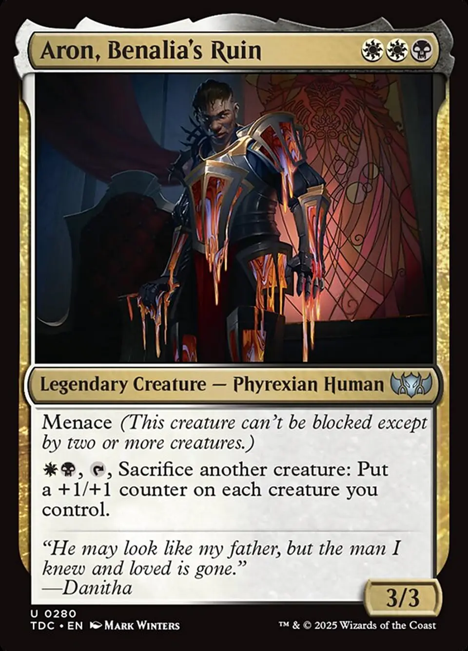 Aron, Benalia's Ruin 1