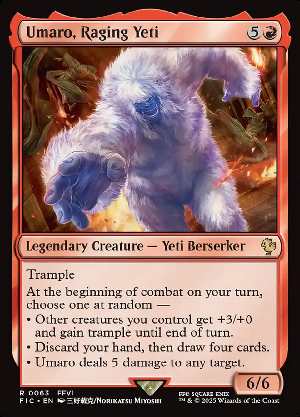 Umaro, Raging Yeti 1