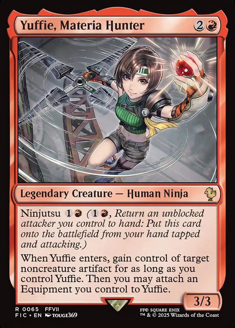 Yuffie, Materia Hunter 1