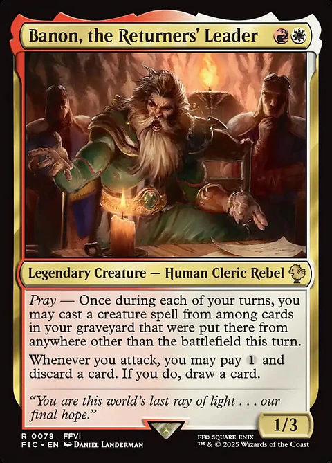 Banon, the Returners' Leader