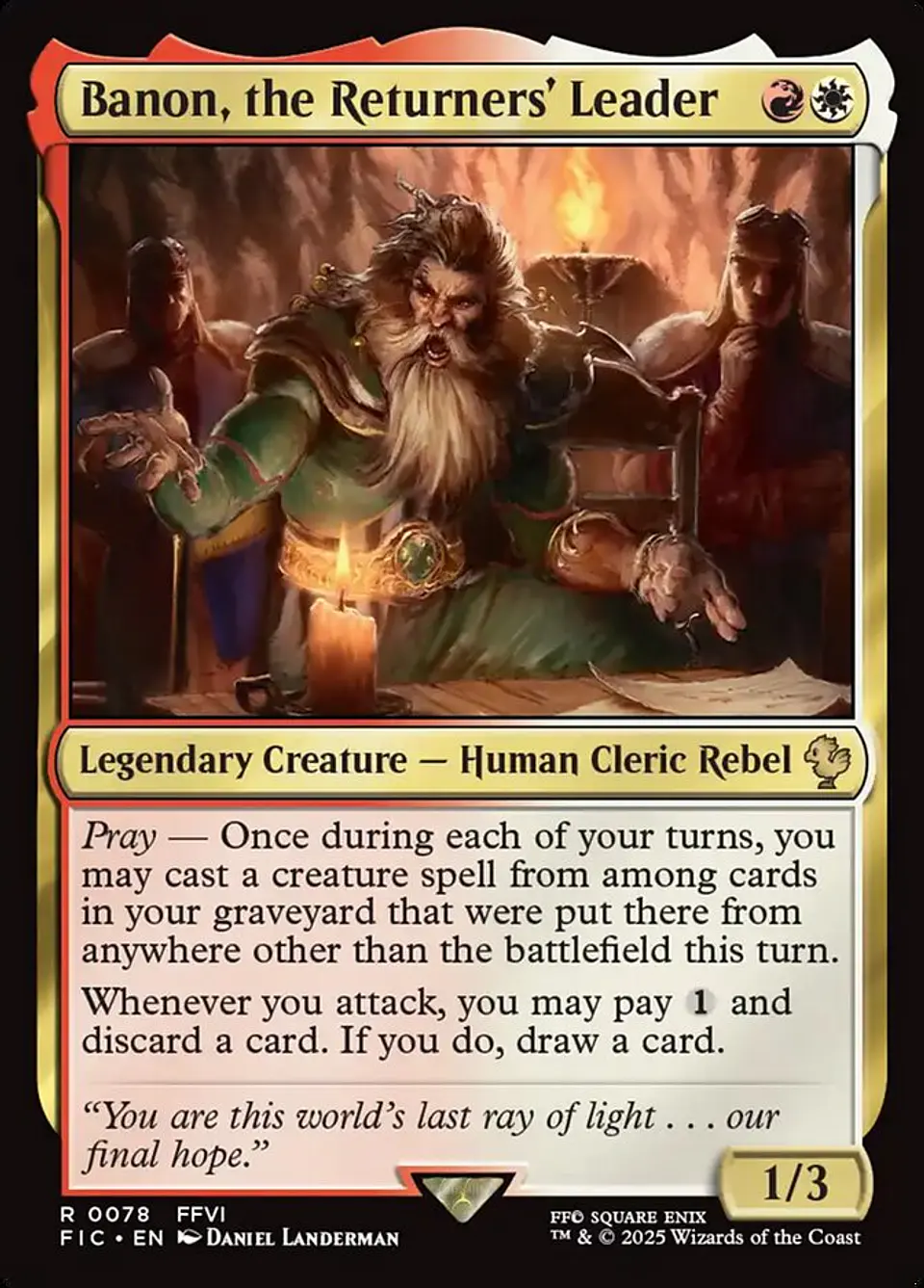Banon, the Returners' Leader 1