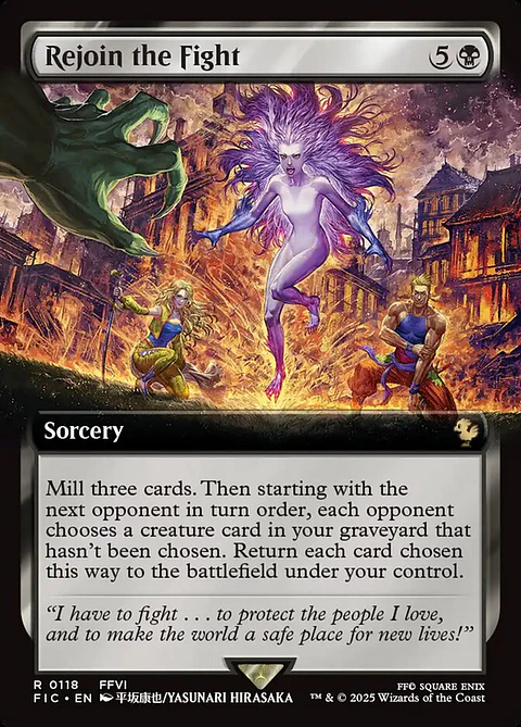 Rejoin the Fight (Extended Art)