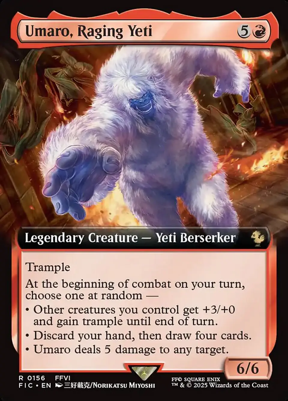Umaro, Raging Yeti (Extended Art) 1