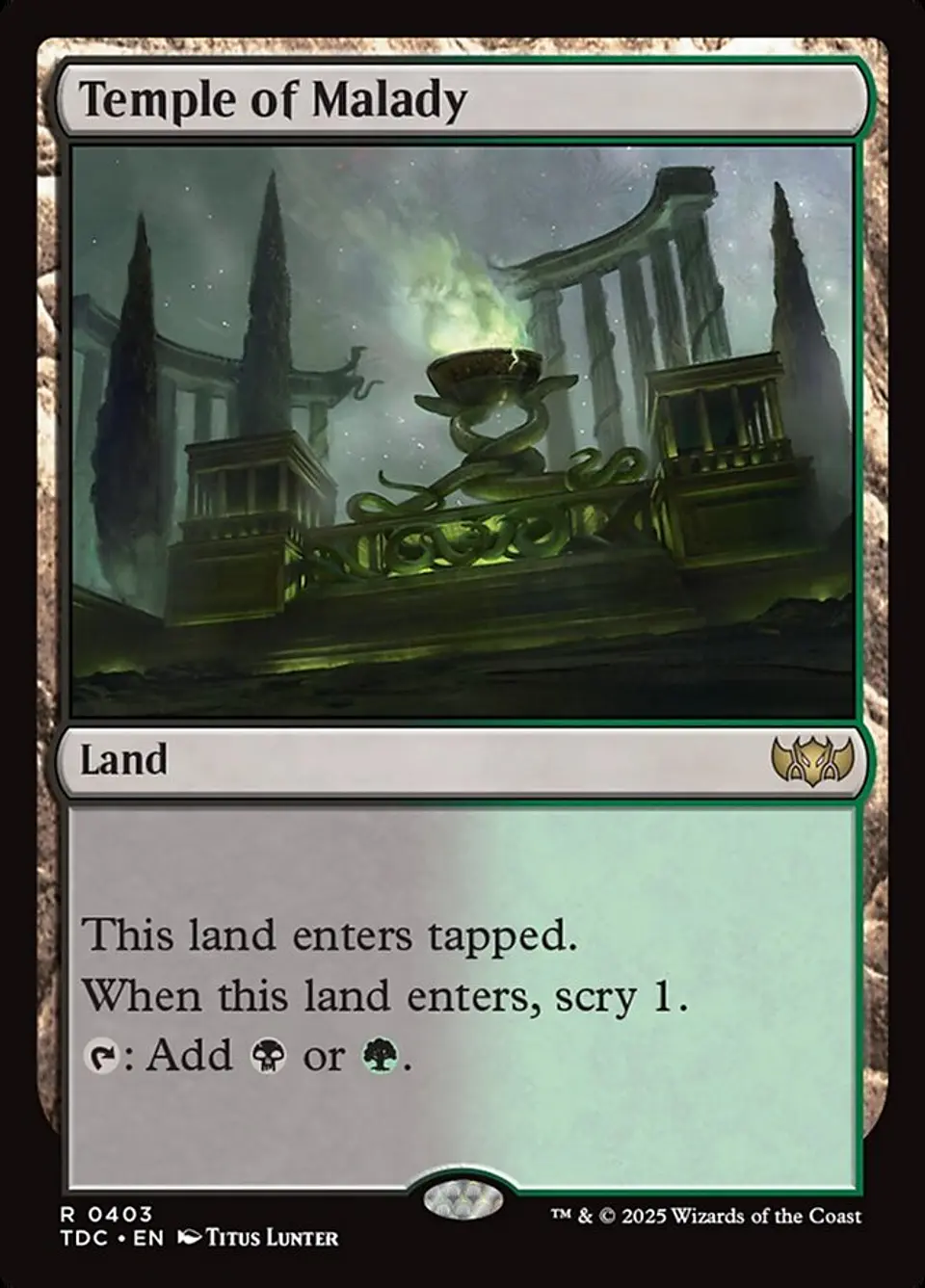 Temple of Malady 1