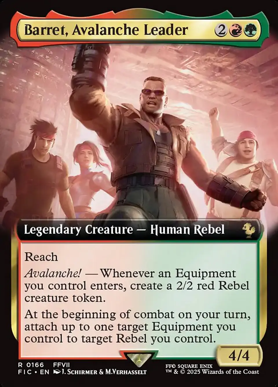Barret, Avalanche Leader (Extended Art) 1