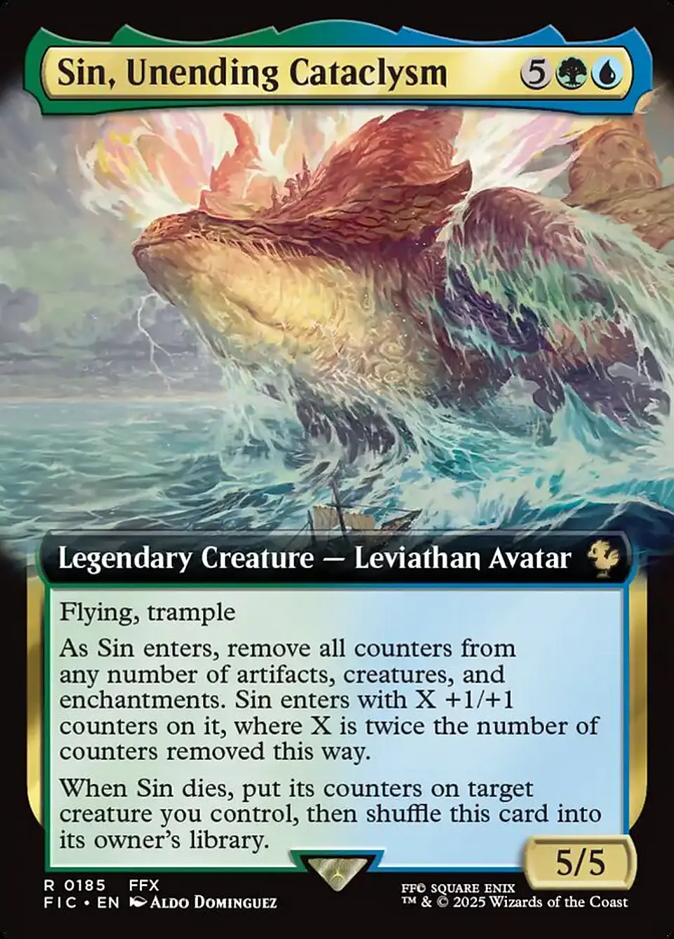 Sin, Unending Cataclysm (Extended Art) 1