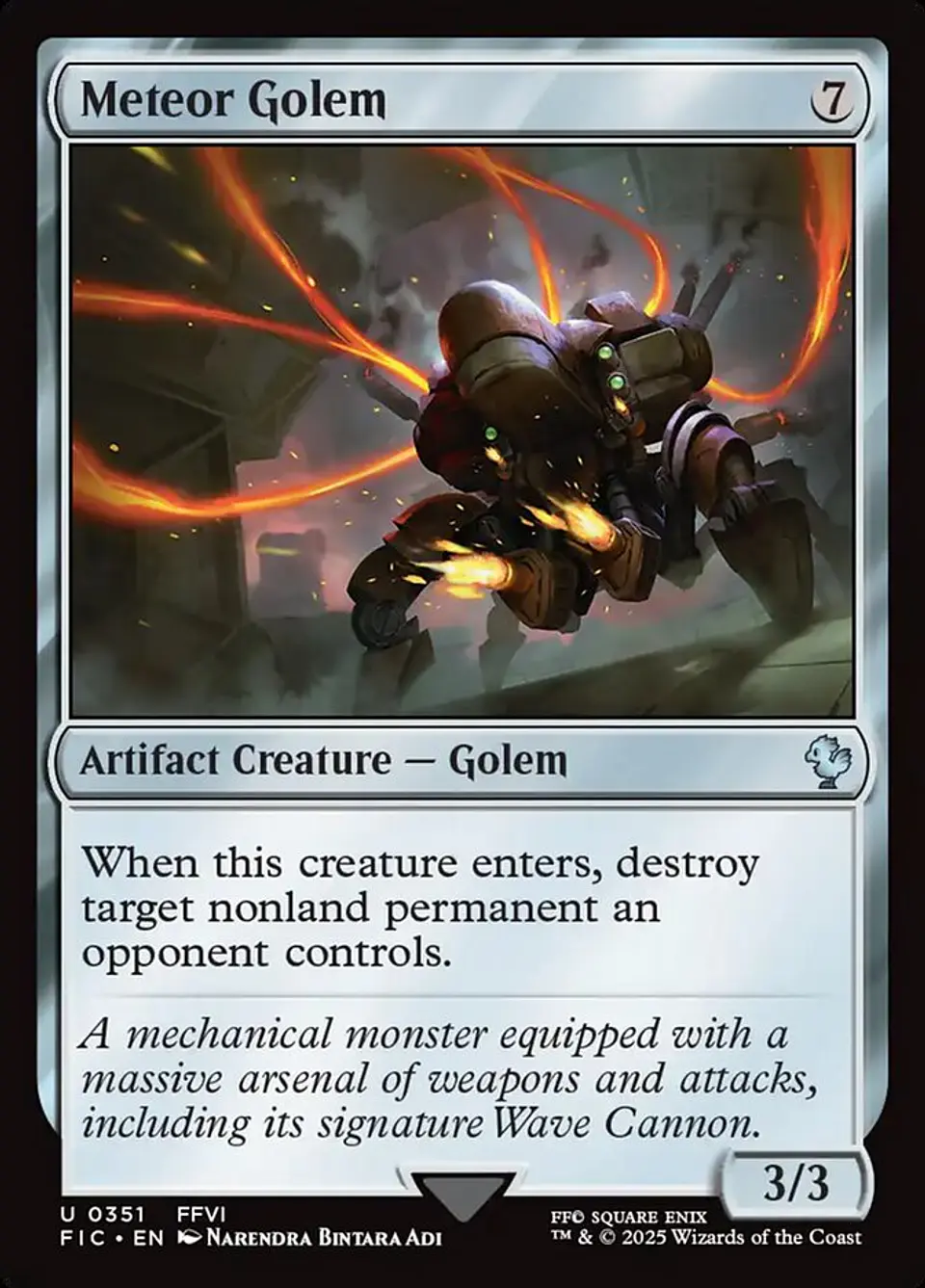 Meteor Golem 1