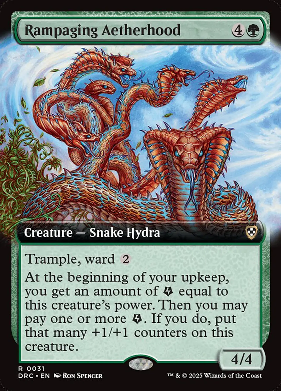 Rampaging Aetherhood (Extended Art) 1
