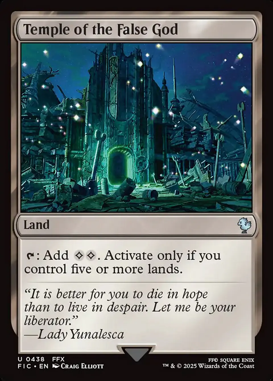 Temple of the False God 1
