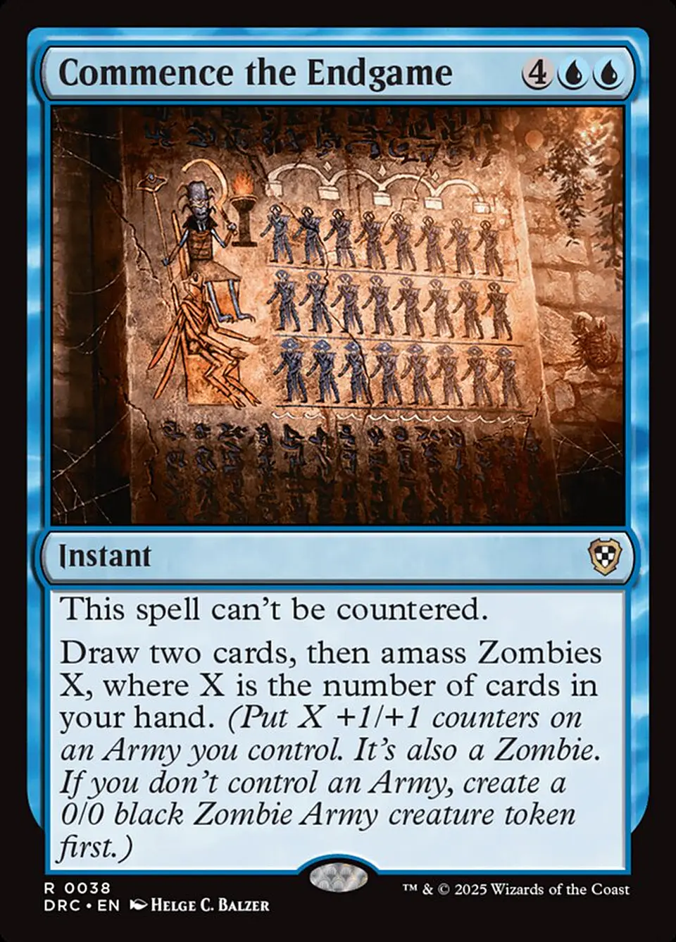 Commence the Endgame 1