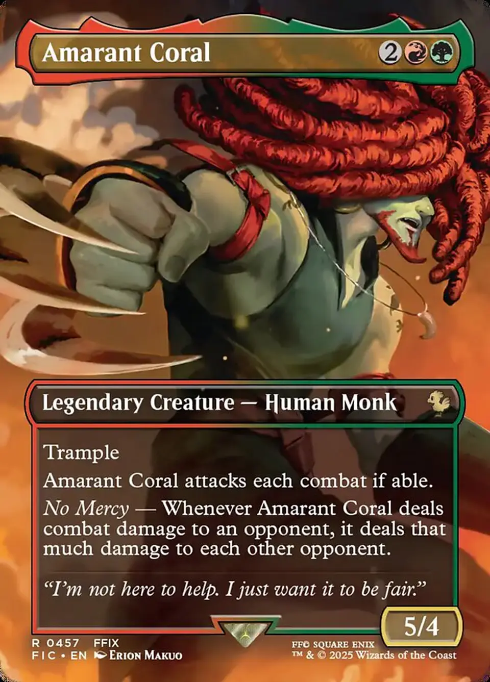 Amarant Coral (Borderless) 1