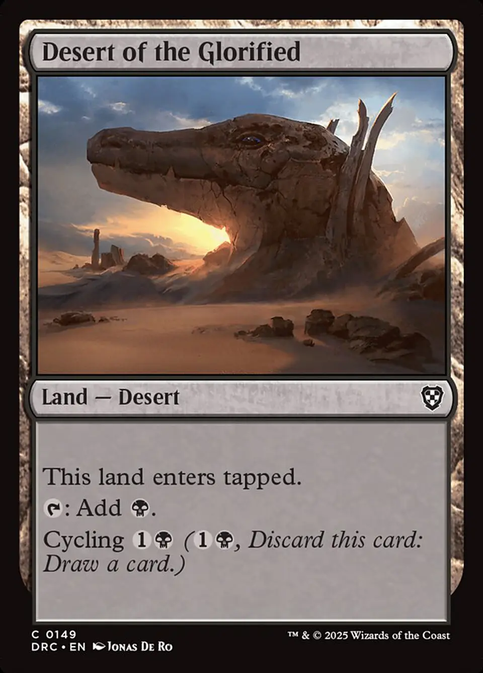 Desert of the Glorified 1
