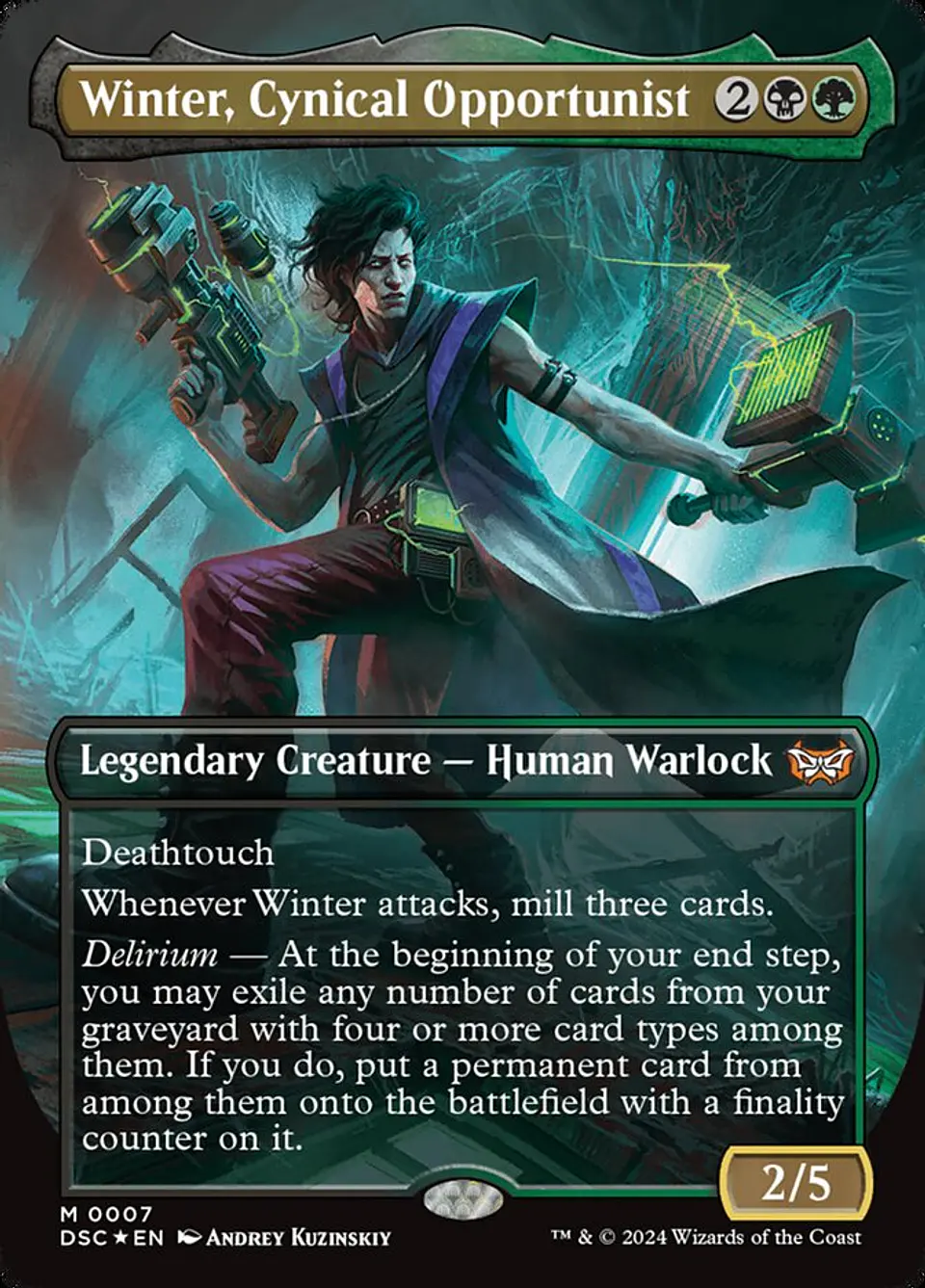 Winter, Cynical Opportunist (Borderless) 1