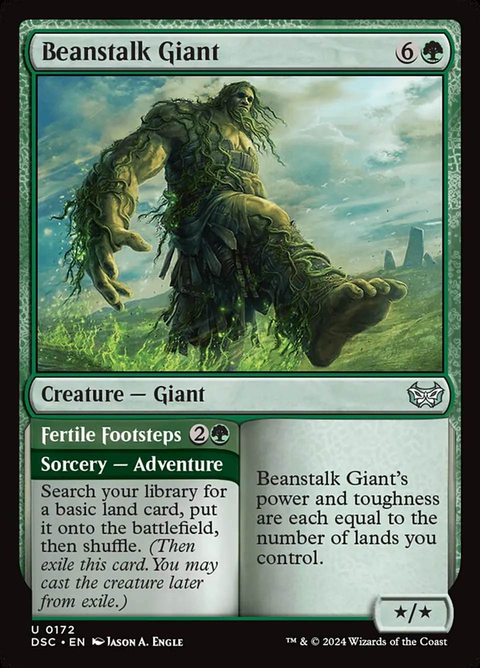 Beanstalk Giant // Fertile Footsteps 1