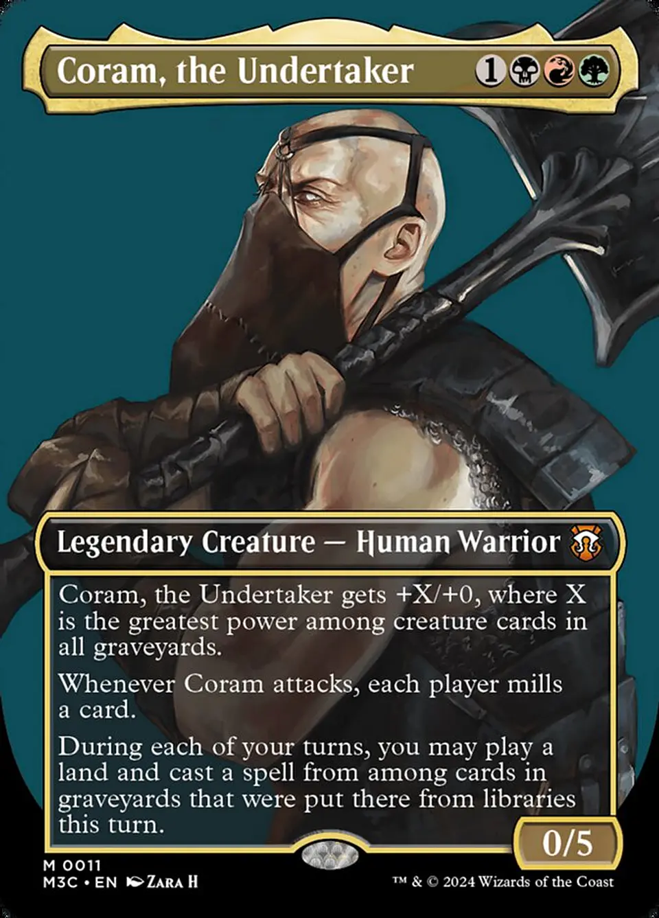 Coram, the Undertaker (Borderless) 1