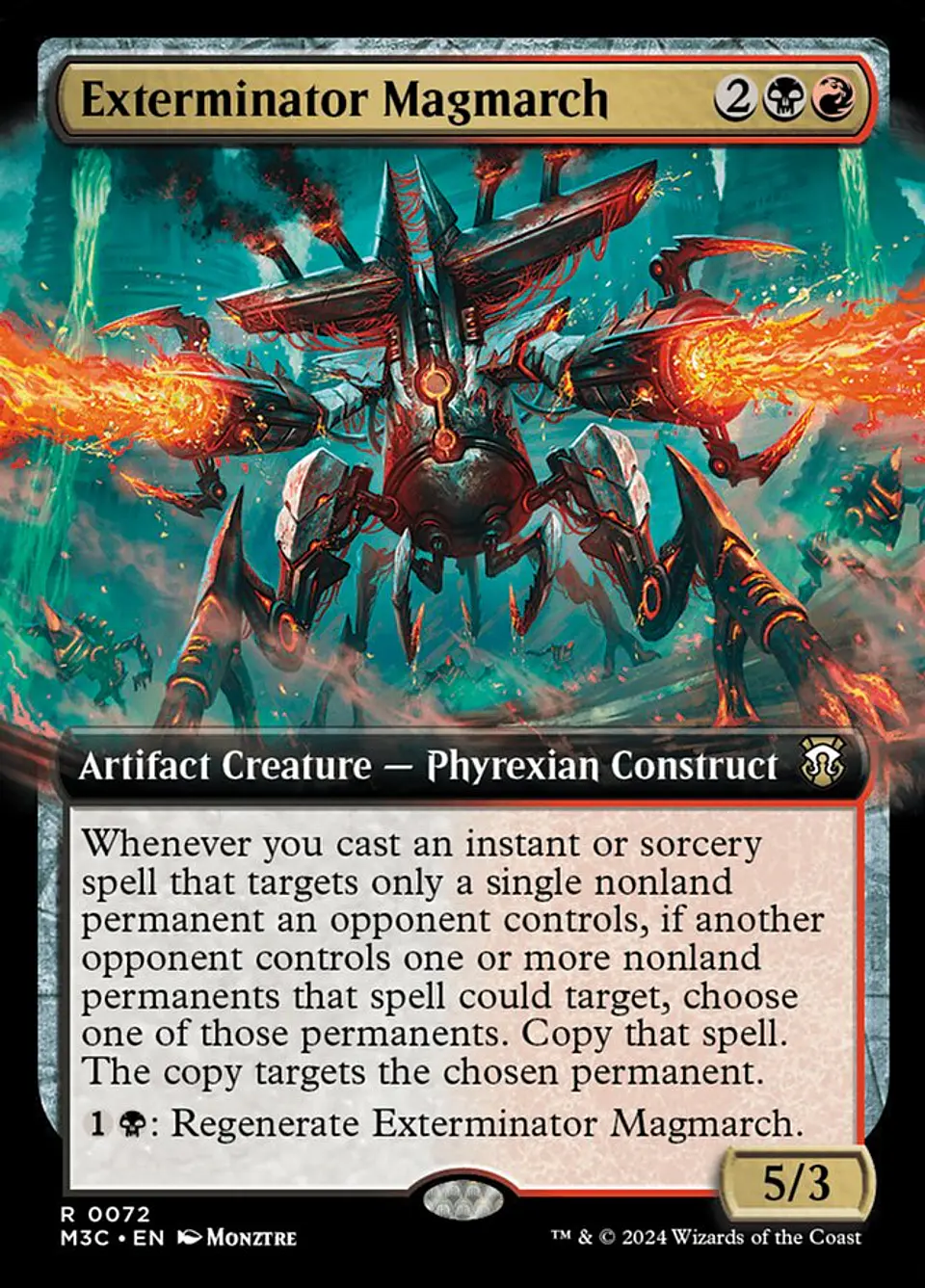 Exterminator Magmarch (Extended Art) 1
