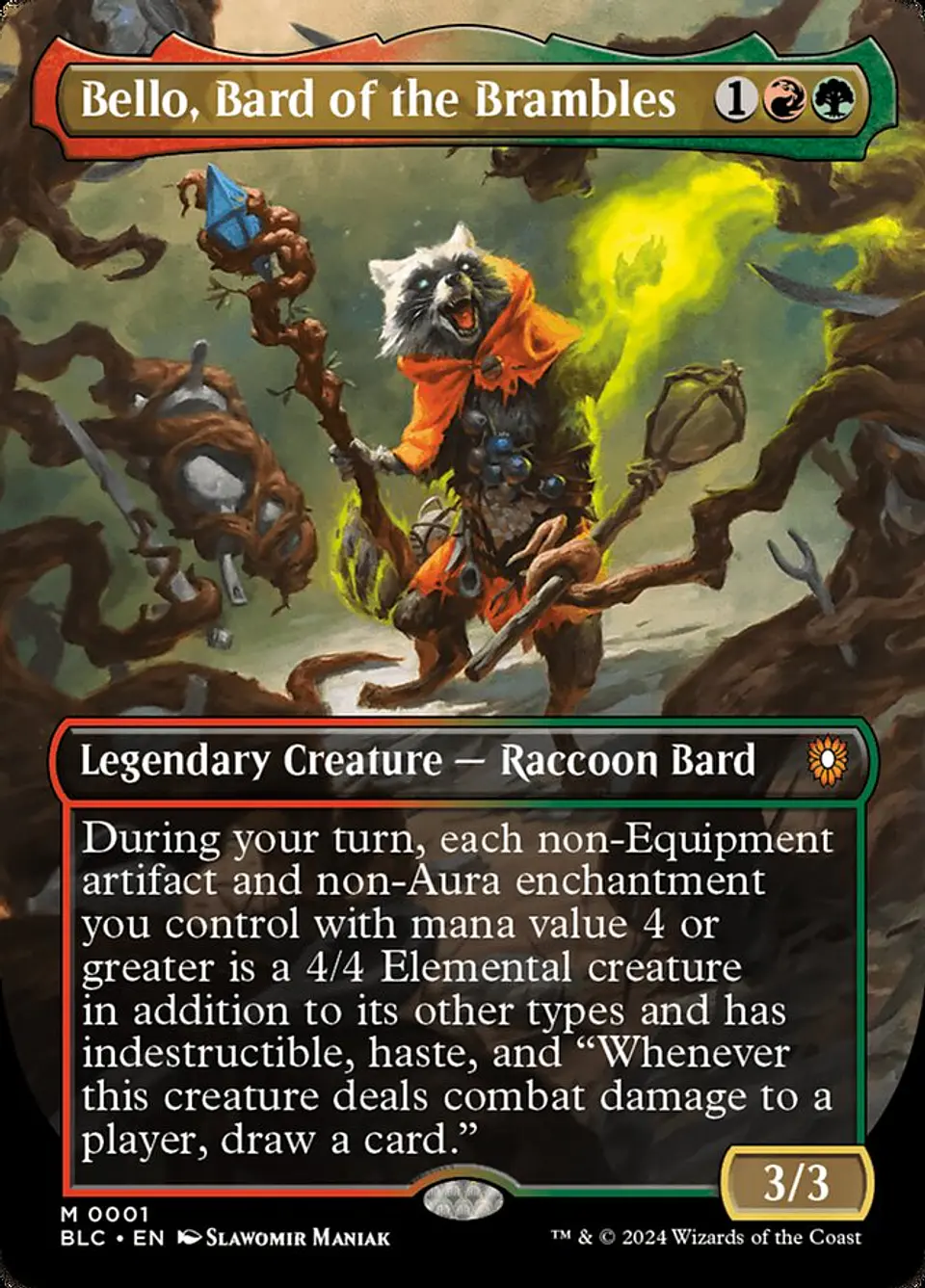 Bello, Bard of the Brambles (Borderless) 1