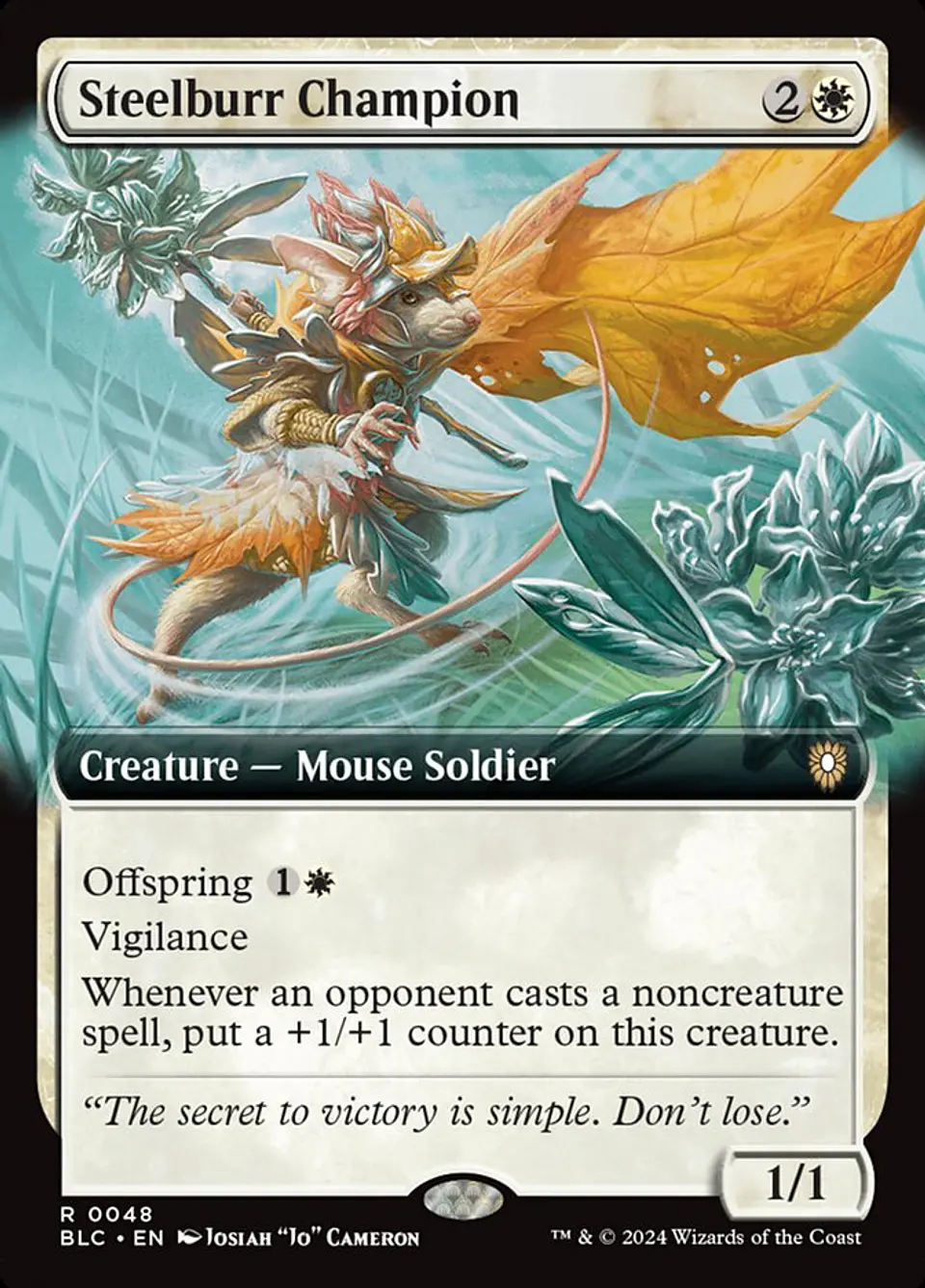 Steelburr Champion (Extended Art) 1