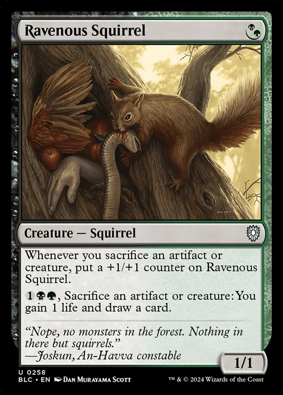Ravenous Squirrel 1