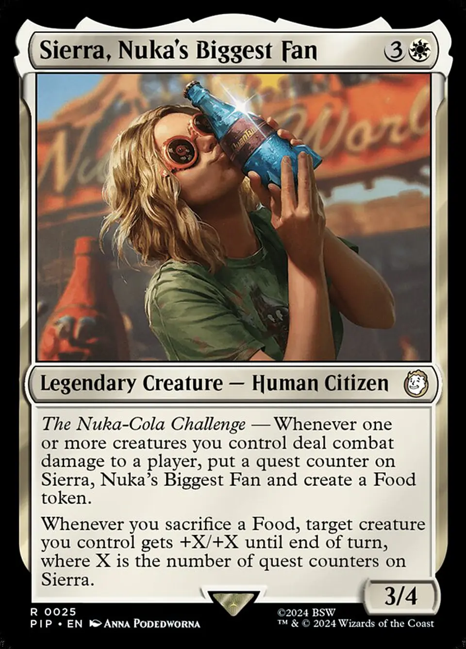 Sierra, Nuka's Biggest Fan 1
