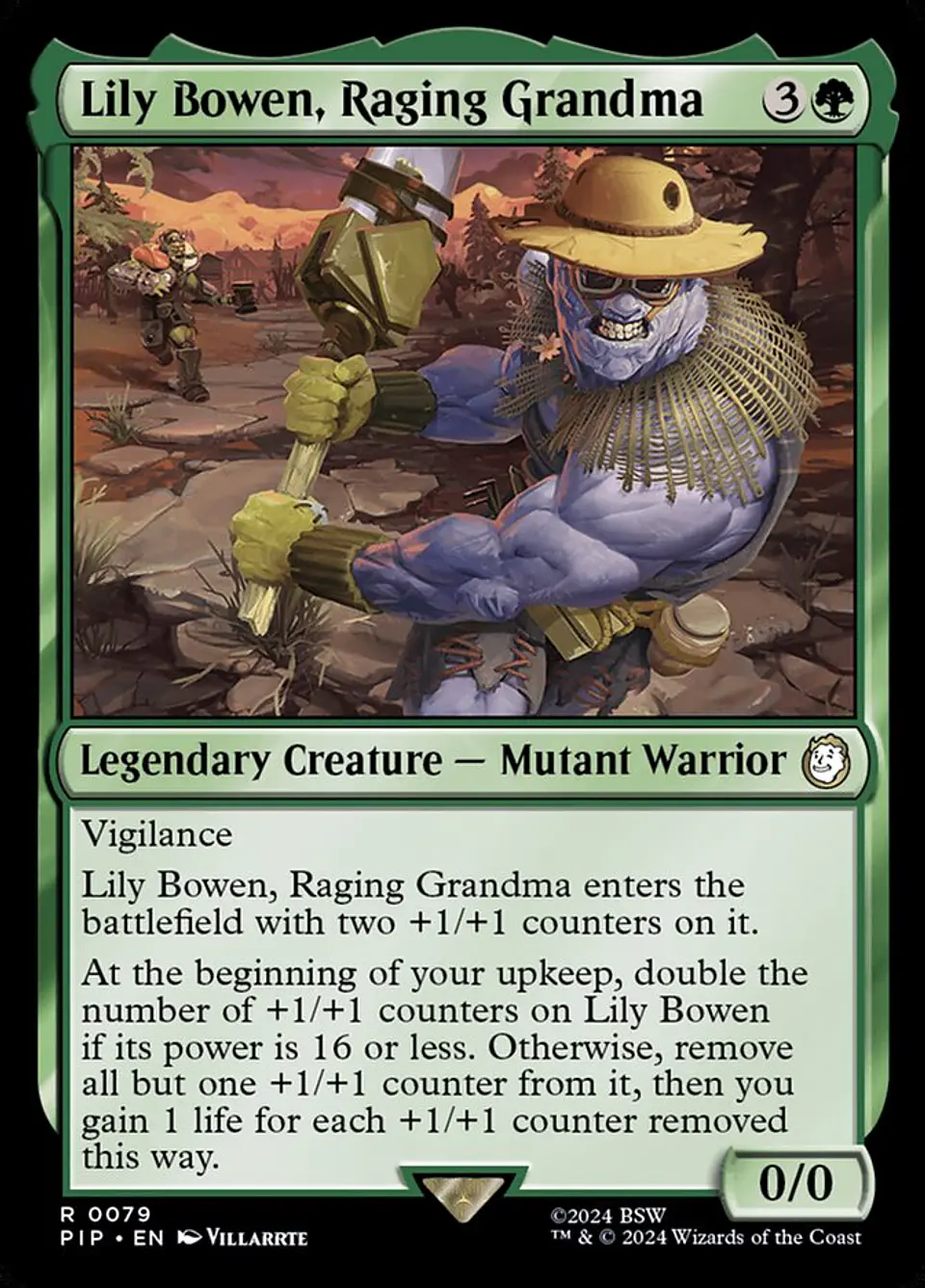 Lily Bowen, Raging Grandma 1