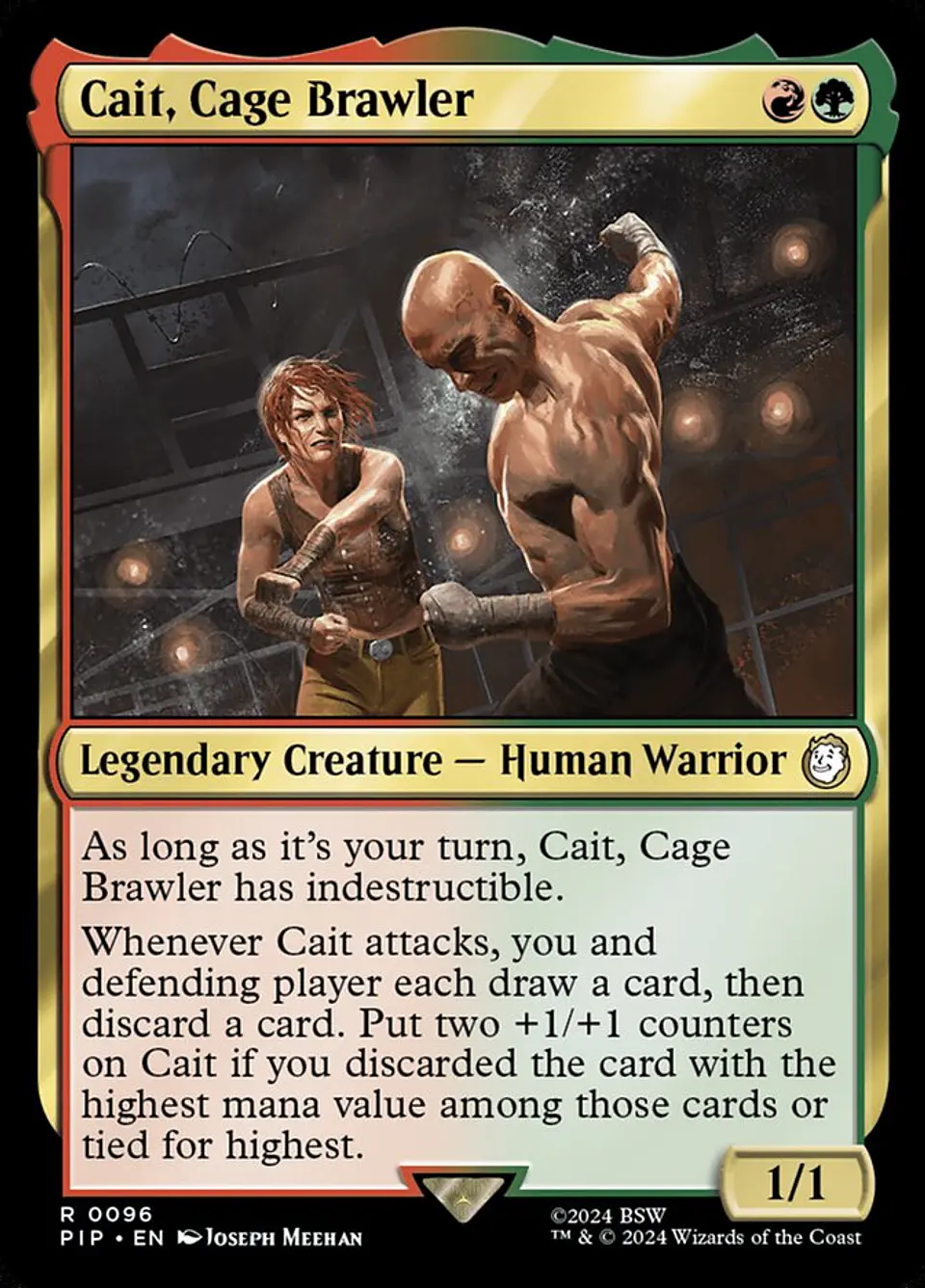 Cait, Cage Brawler 1