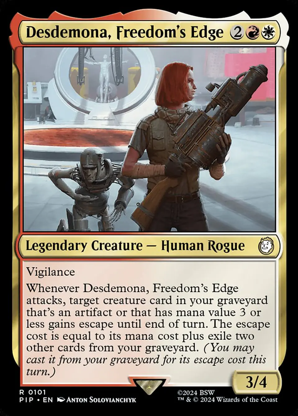 Desdemona, Freedom's Edge 1