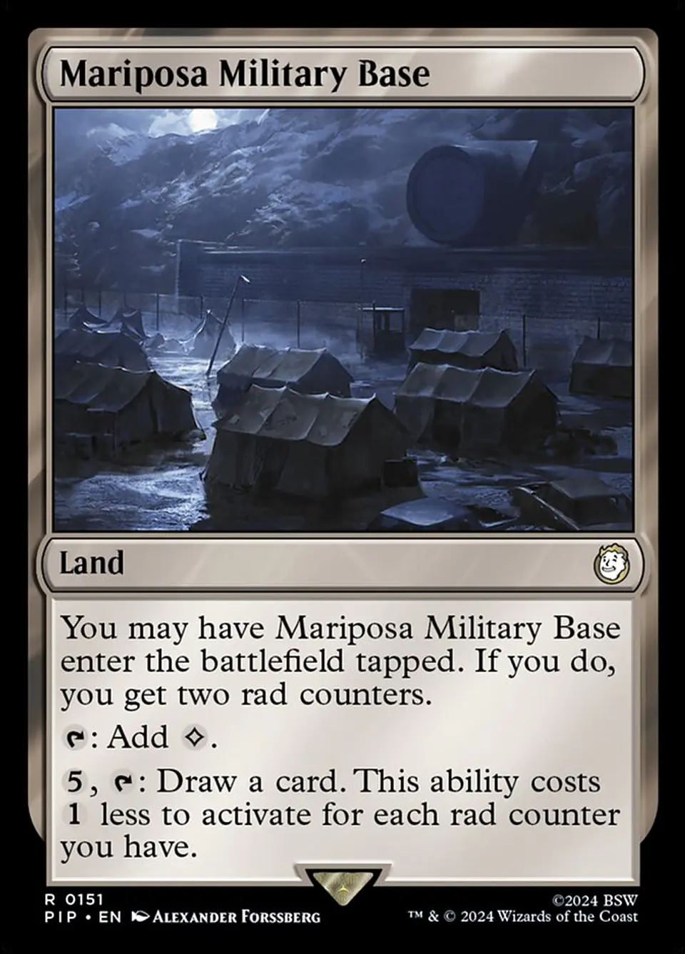 Mariposa Military Base 1