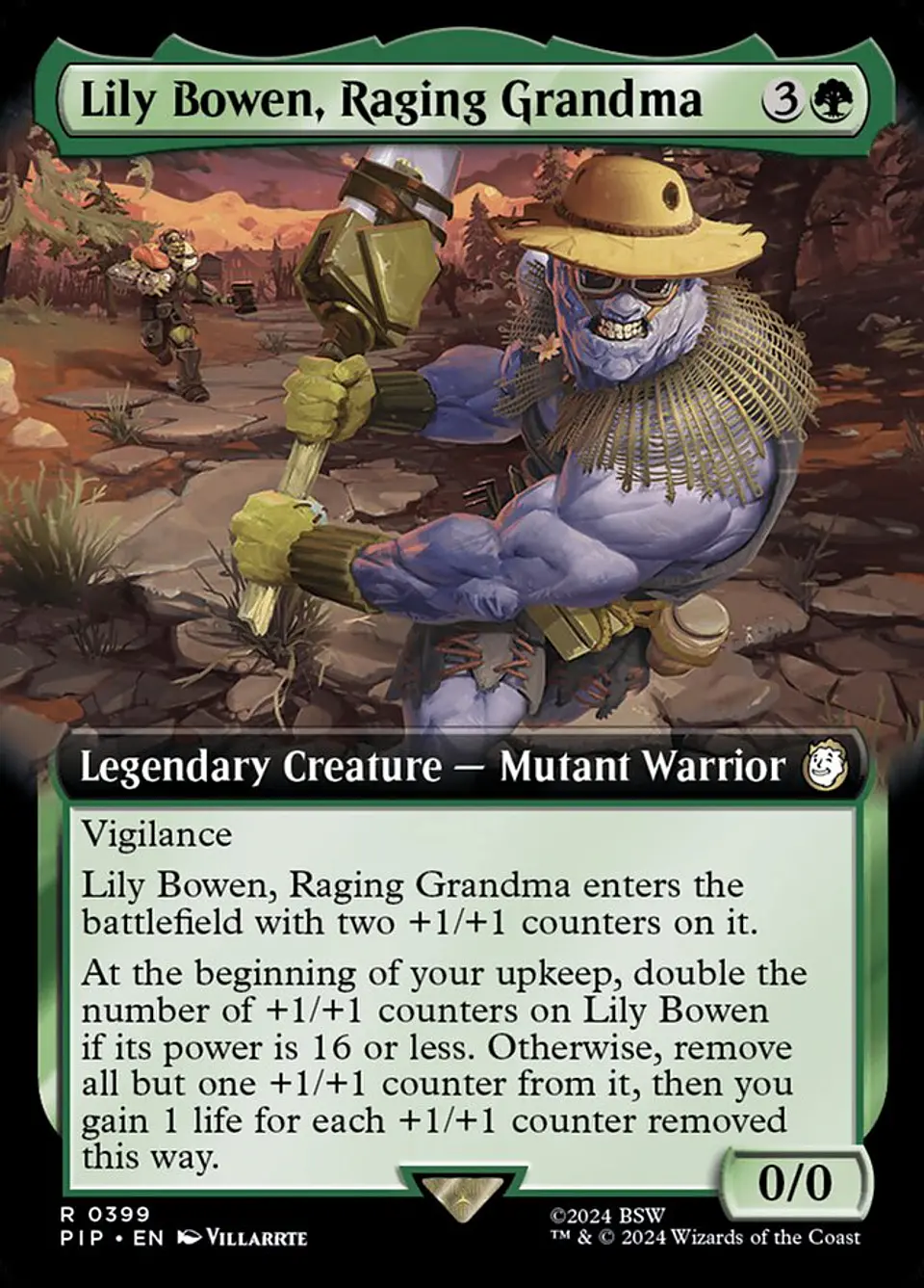 Lily Bowen, Raging Grandma (Extended Art) 1