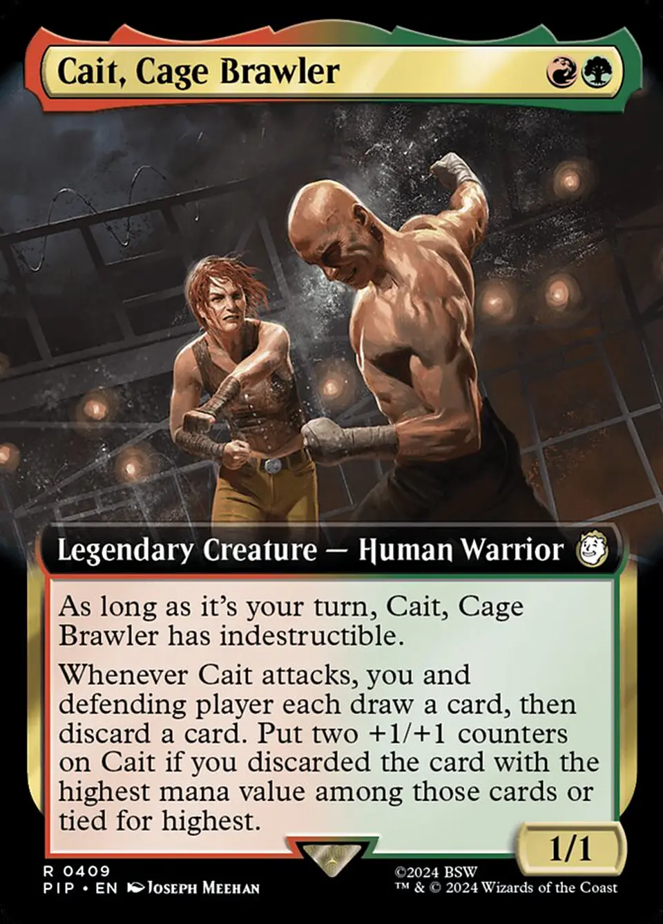 Cait, Cage Brawler (Extended Art) 1