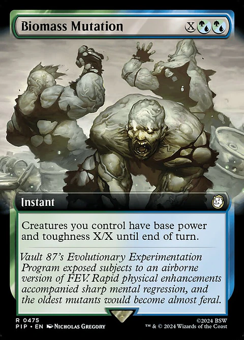 Biomass Mutation (Extended Art)