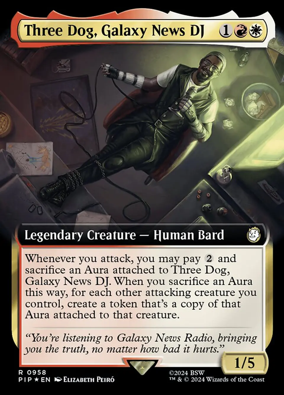 Three Dog, Galaxy News DJ (Extended Art) 1