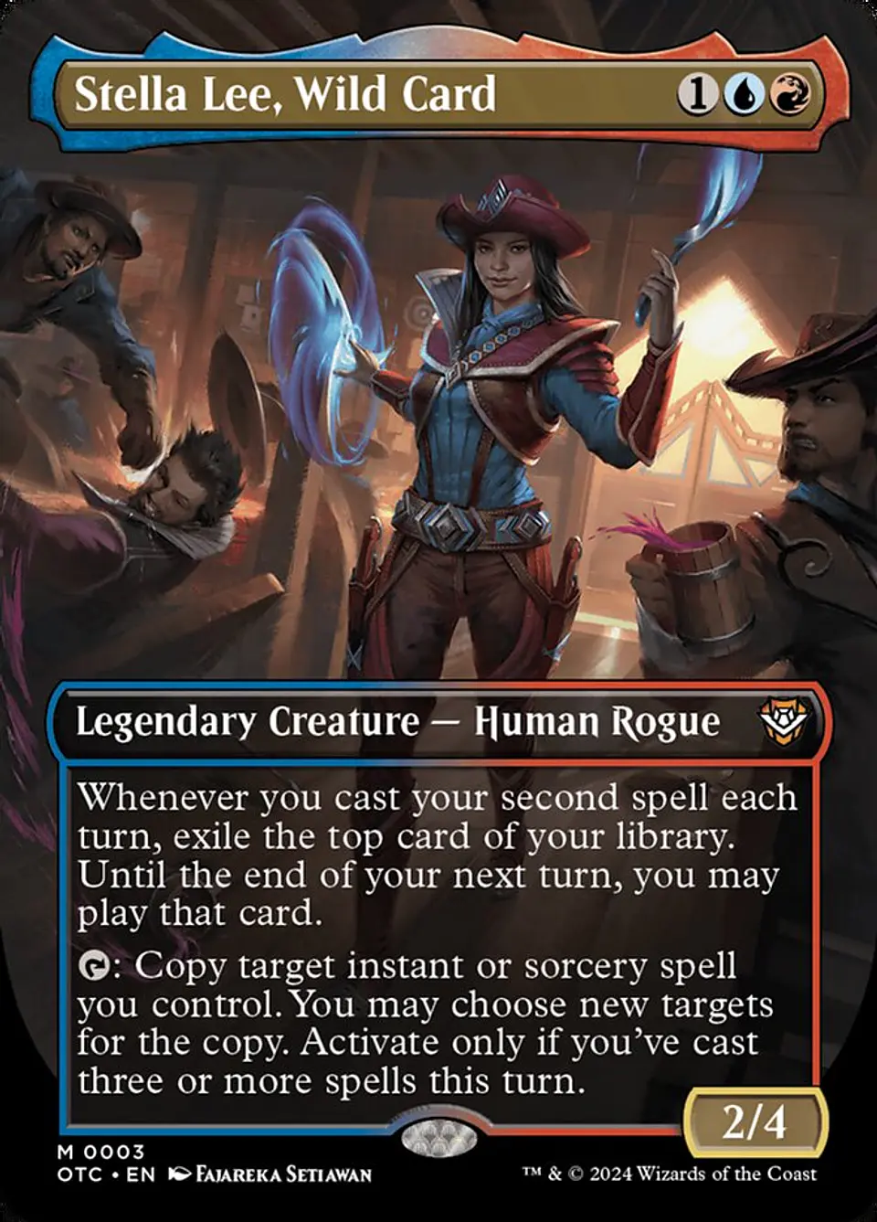 Stella Lee, Wild Card (Borderless) 1