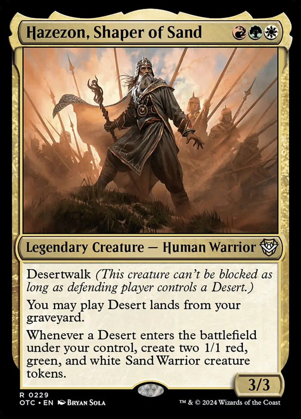 Hazezon, Shaper of Sand 1