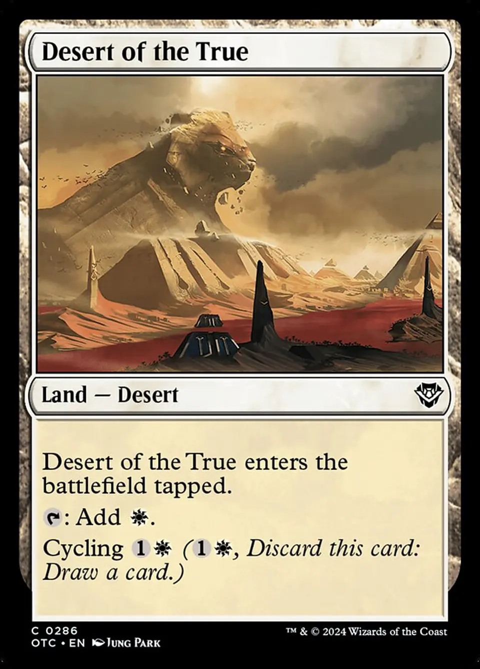 Desert of the True 1