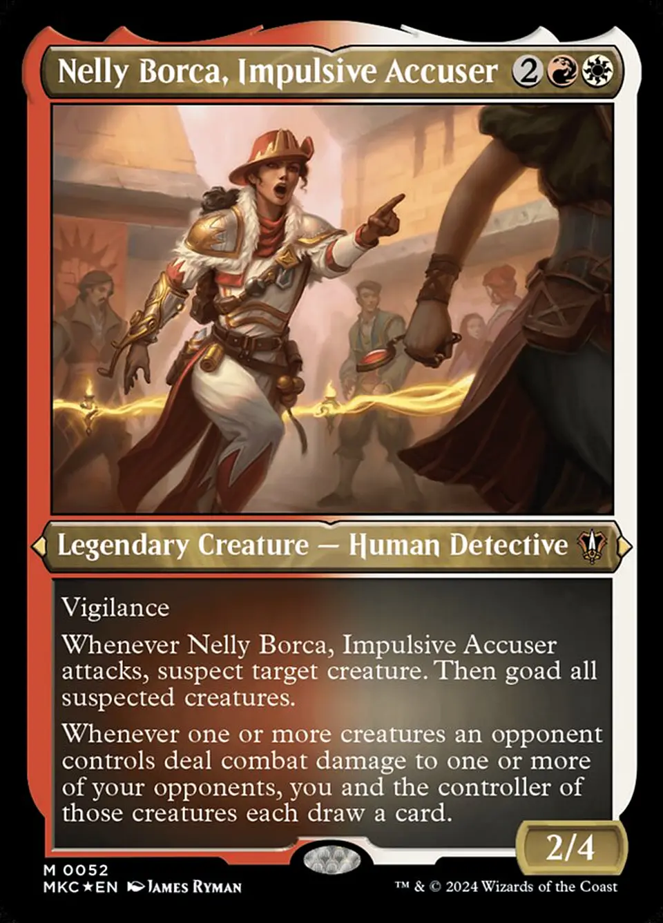 Nelly Borca, Impulsive Accuser 1