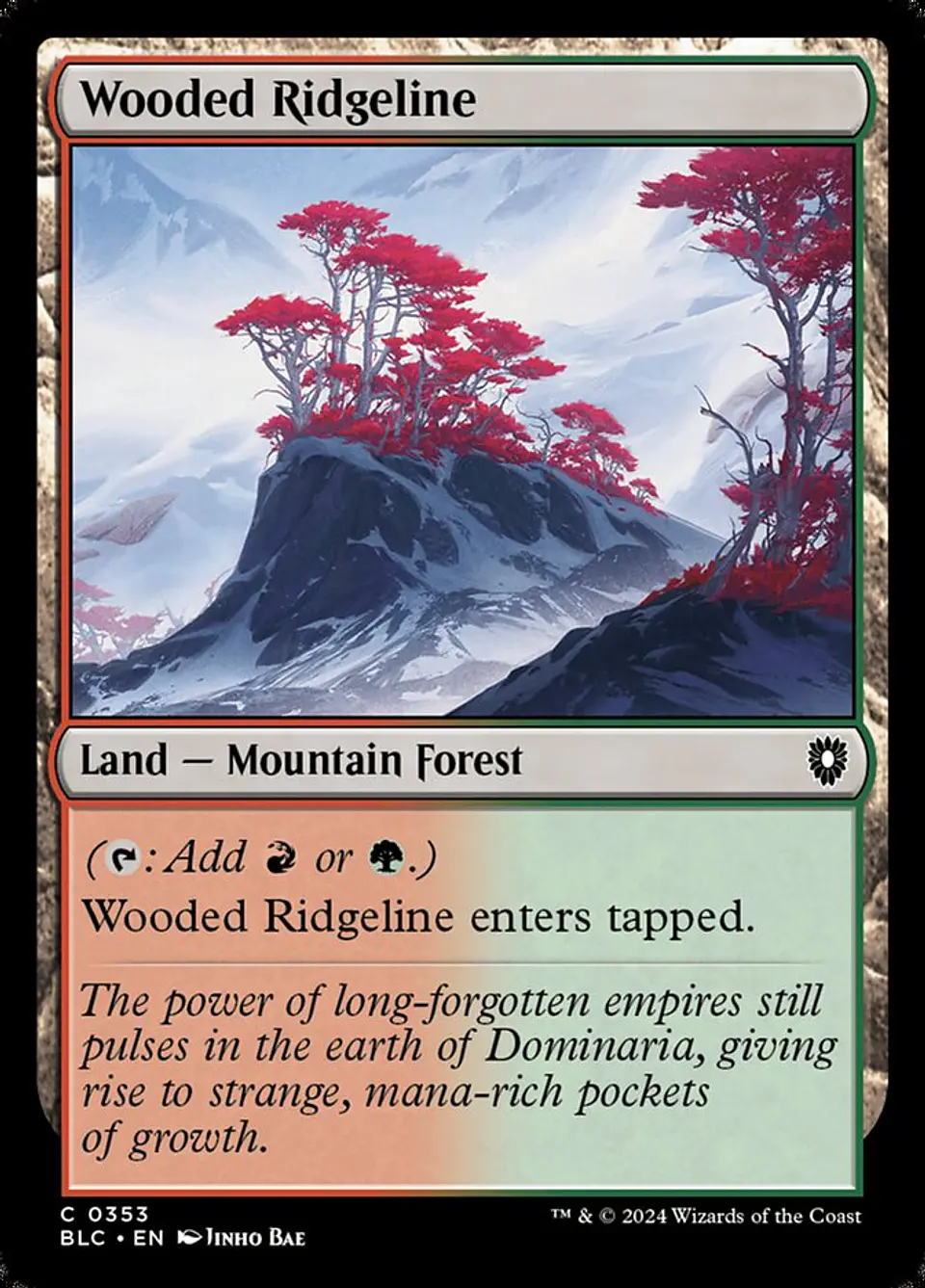 Wooded Ridgeline 1