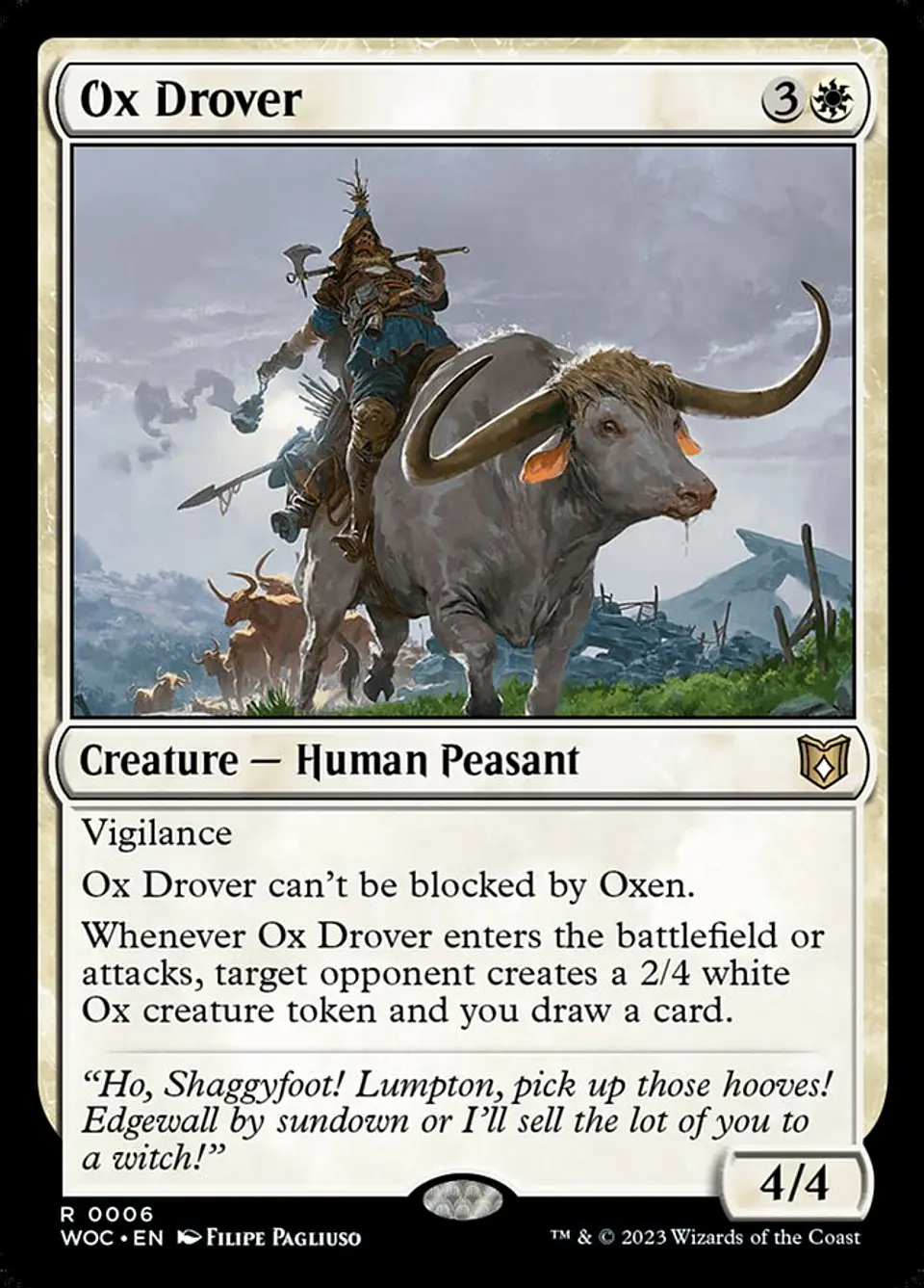 Ox Drover 1