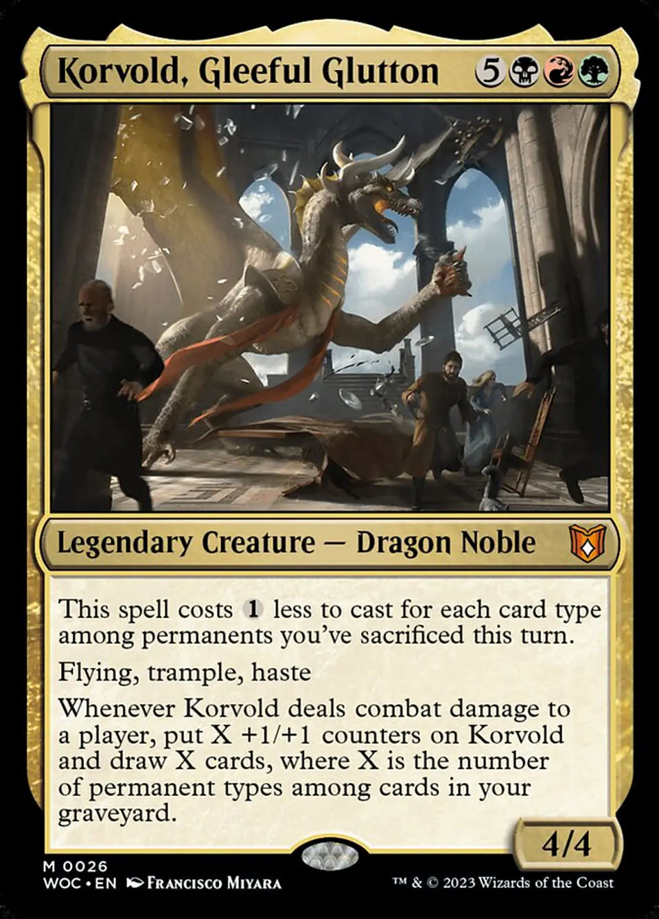 Korvold, Gleeful Glutton 1