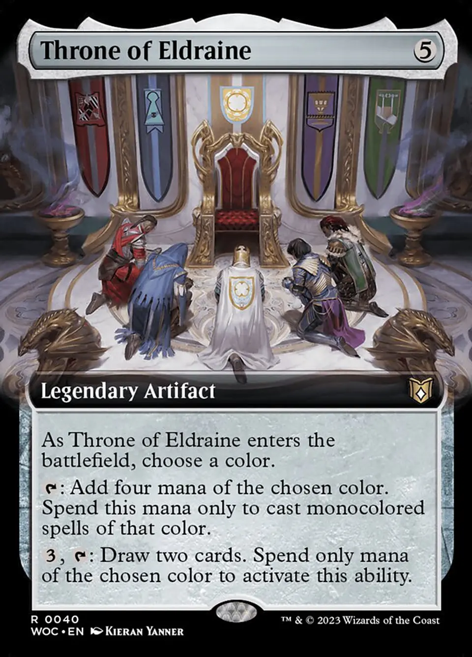 Throne of Eldraine (Extended Art) 1