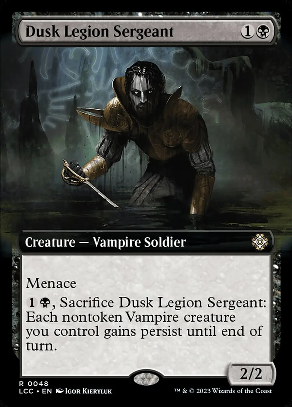 Dusk Legion Sergeant (Extended Art) 1
