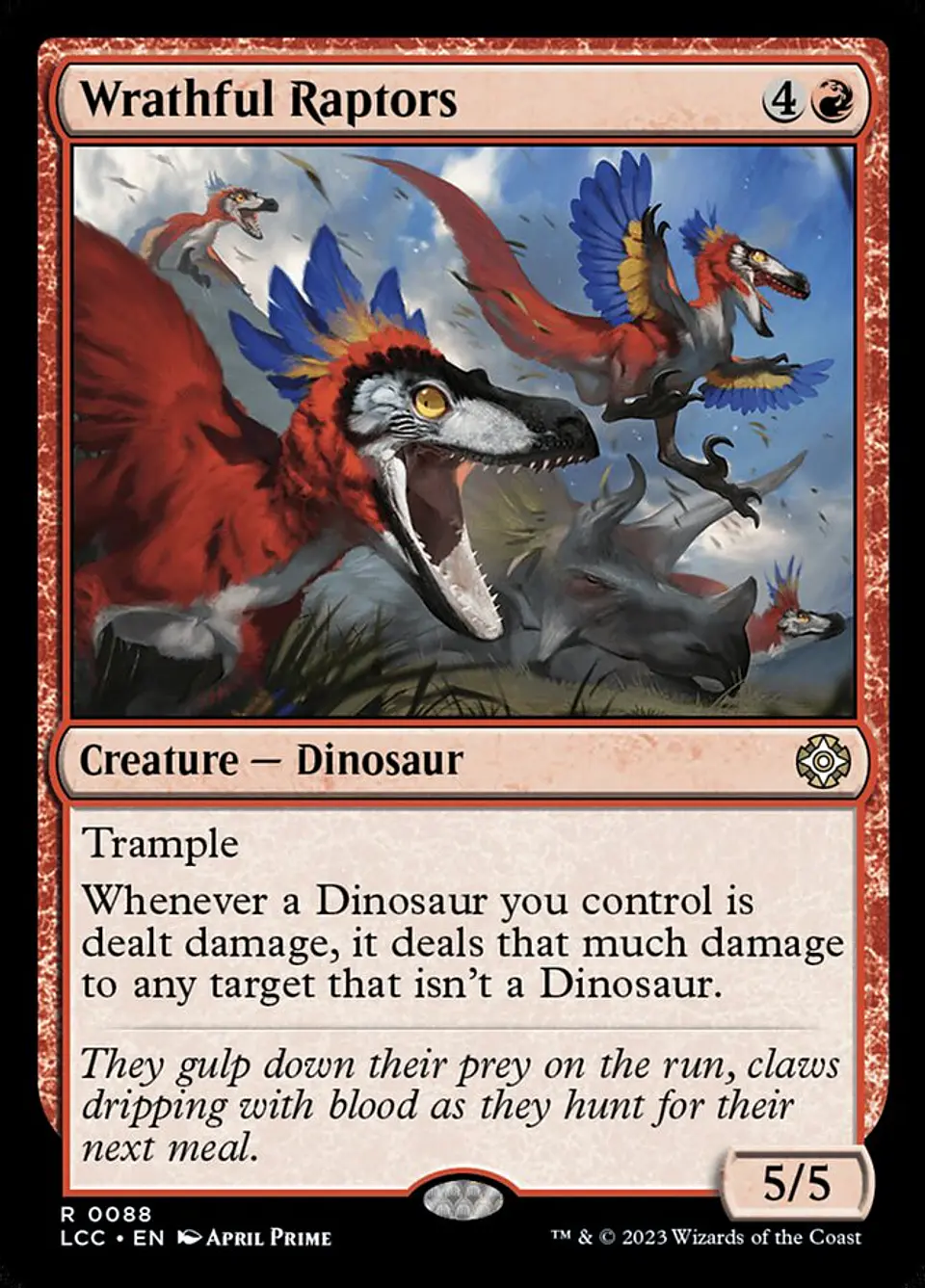 Wrathful Raptors 1