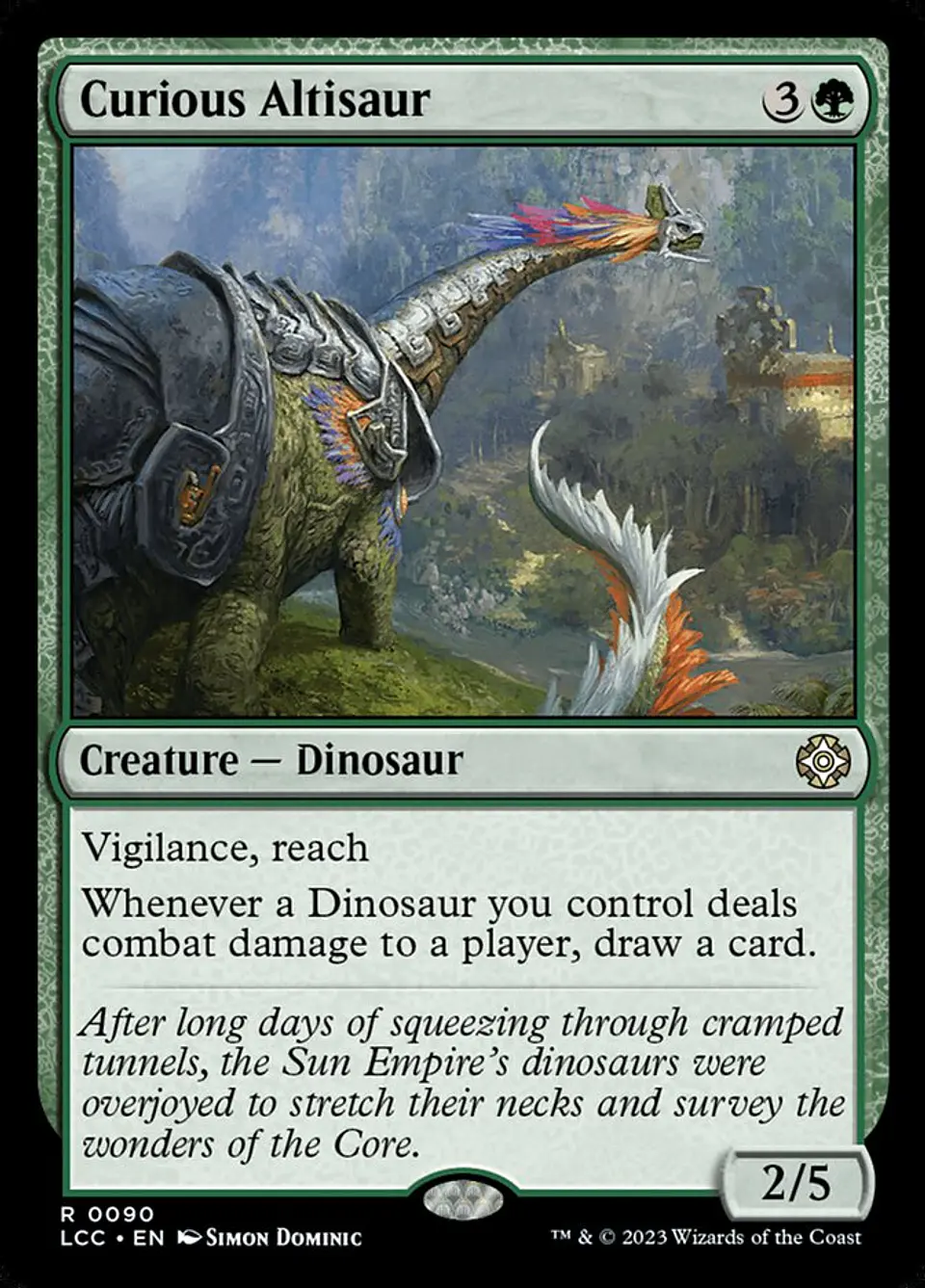 Curious Altisaur 1