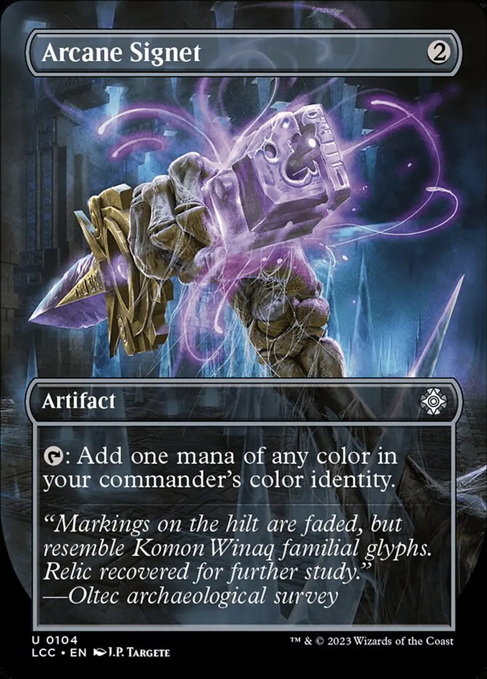 Arcane Signet (Borderless) 1