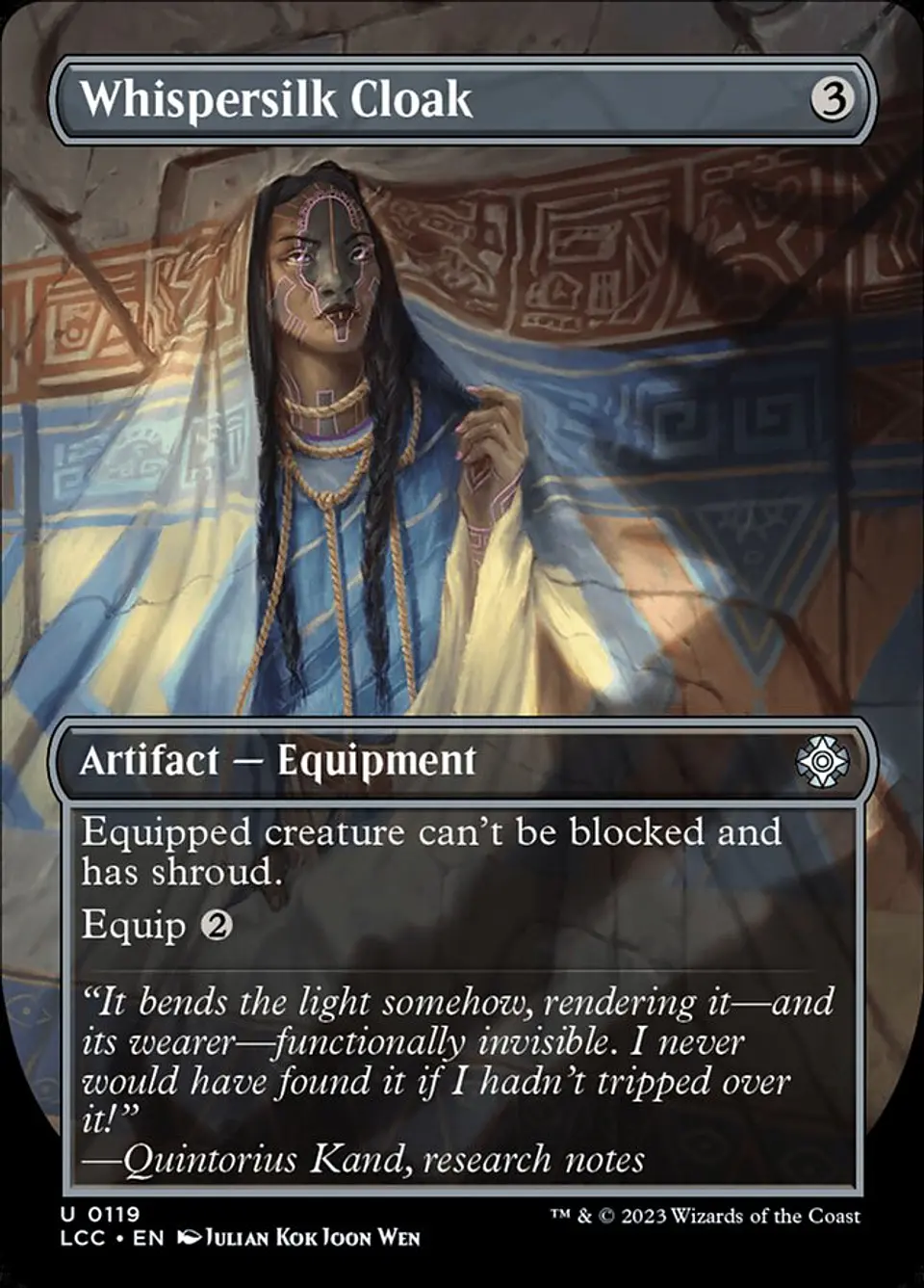 Whispersilk Cloak (Borderless) 1