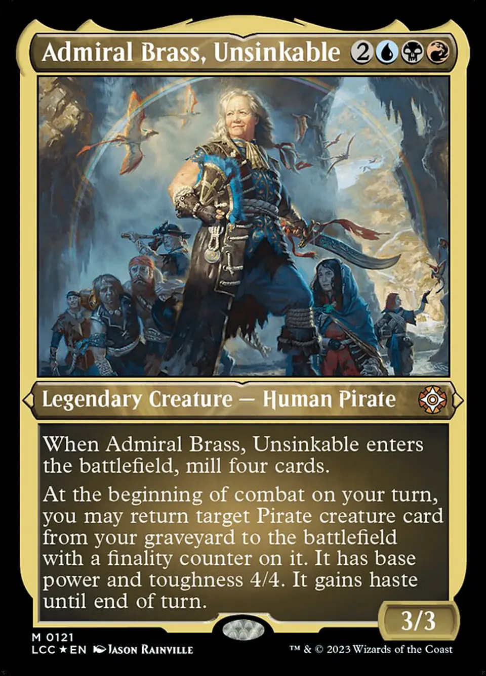 Admiral Brass, Unsinkable 1