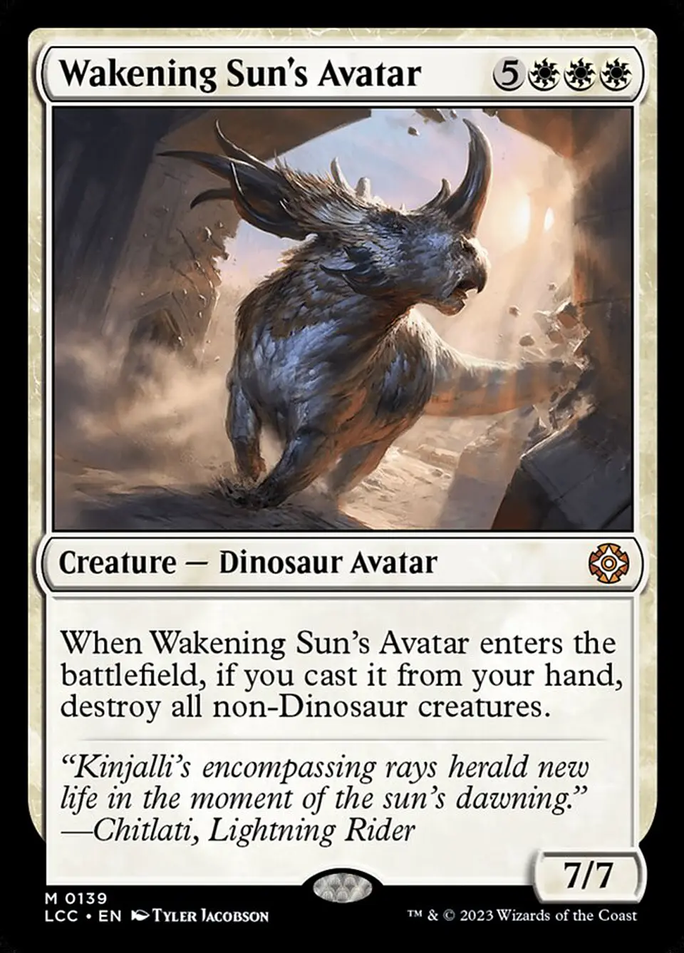Wakening Sun's Avatar 1