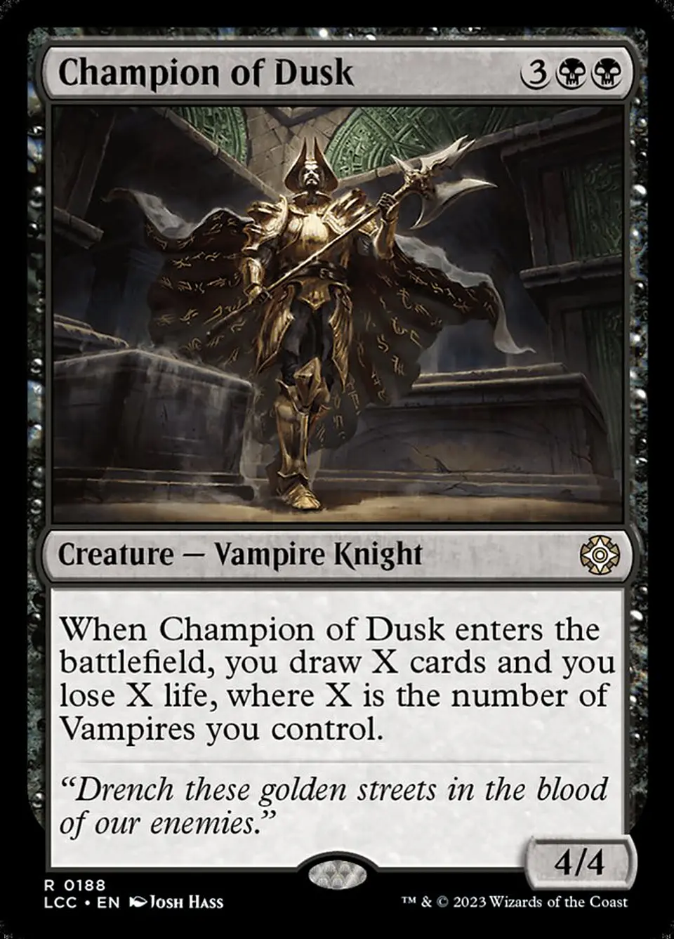 Champion of Dusk 1
